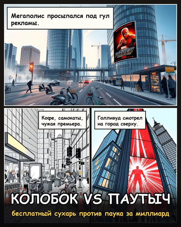 Колобок VS Паутыч