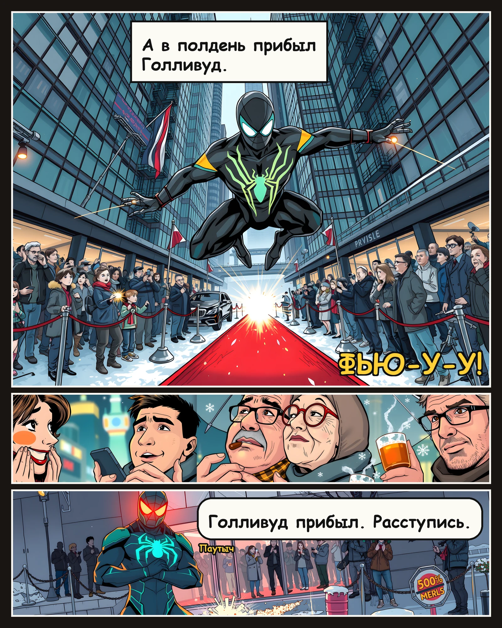 Колобок VS Паутыч, полоса 3 из 10